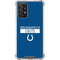 NFL Indianapolis Colts Blue Performance Series Galaxy A72 5G Clear Case